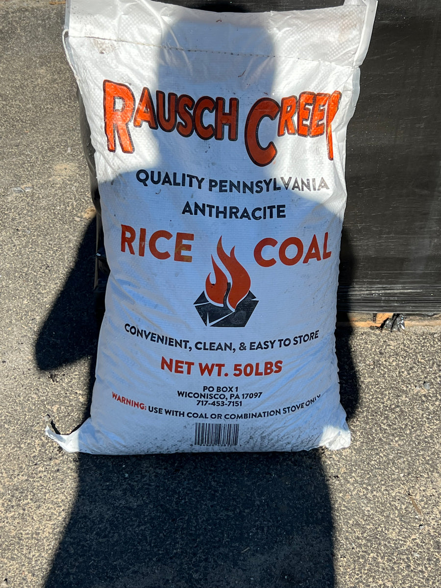 Anthracite Rice Coal 50 lb bag – Adirondack Landscape Supply