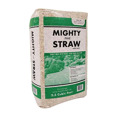 Mighty Fine Straw w/ Tack 2.5 cu. ft. Bale