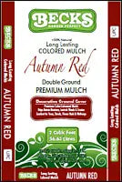 Becks Autumn Red Mulch 2cf